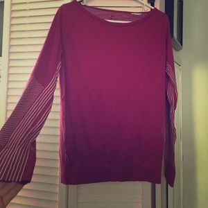 Nike long sleeve dri fit workout top